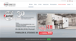 Desktop Screenshot of castor.com.pl